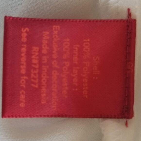 JENNIFER LOPEZ‎ feather epaulets bell sleeve blouse - Picture 4 of 11